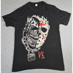 KY Jason Skull Mask Vs T Shirt Medium short sleeve Black American Gothic